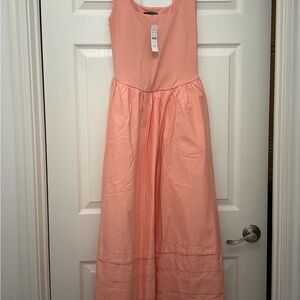 J. Crew coral dress